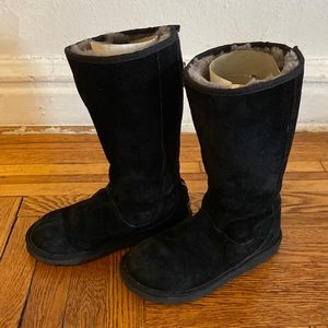 Ugg Knightsbridge Boots 5119 Womens Sz 8 Zipper In Back. Black